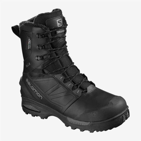 Salomon TOUNDRA PRO CSWP Mens Hiking Boots Black UK MWBH